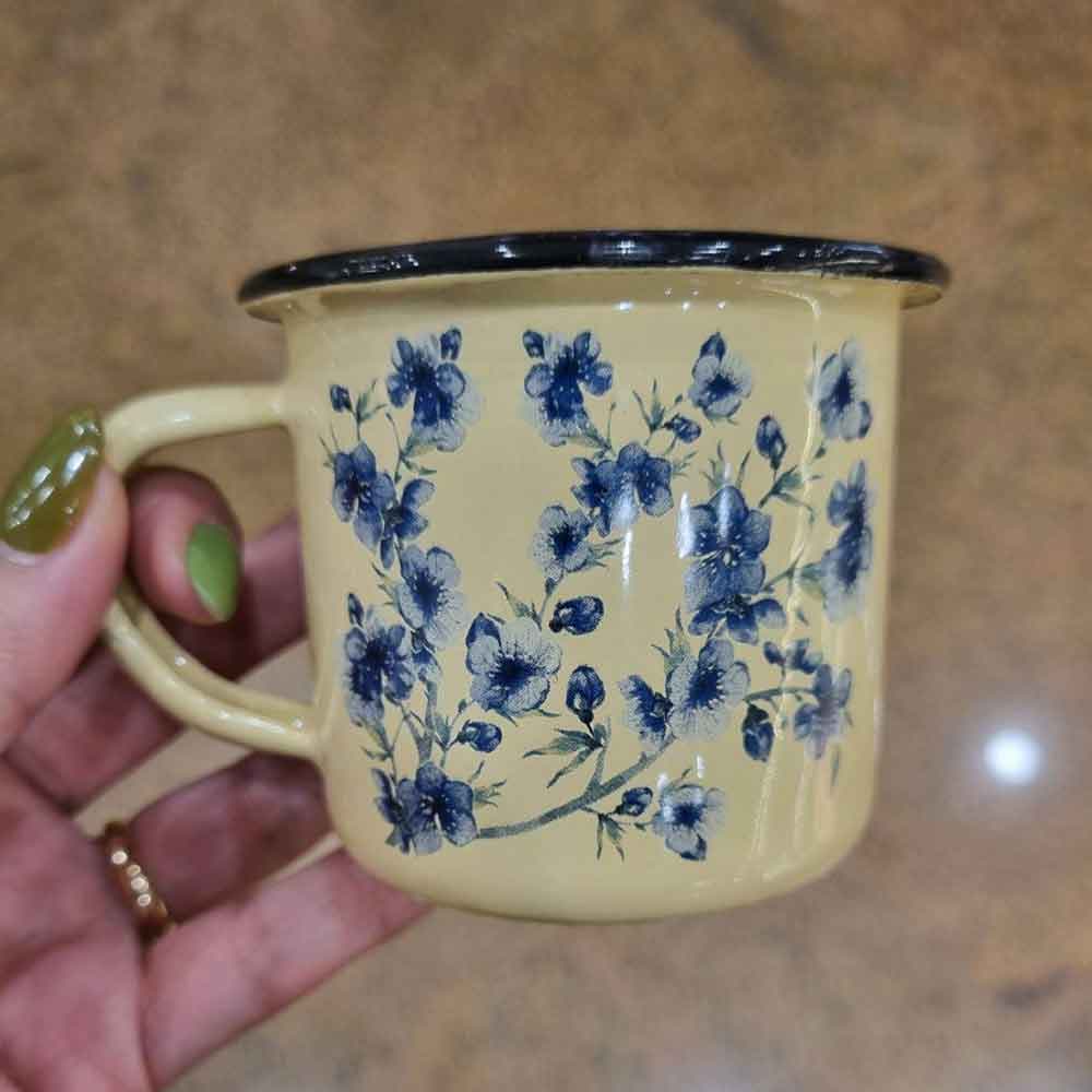 نیم لیوان لعابی گلدار( ۸۴۸۰) — تصویر ۴