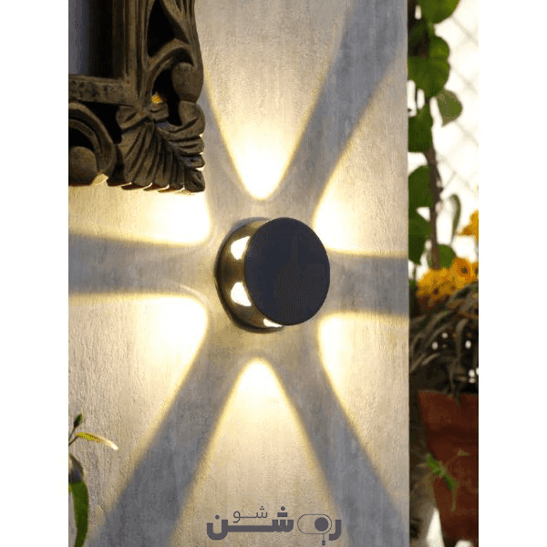 چراغ دکوراتیو ۶ وات شش جهته گرد مودی