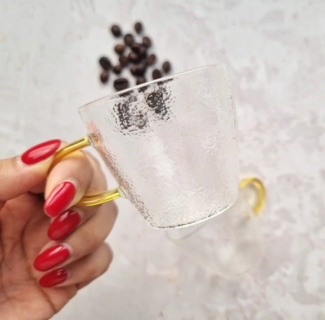 قهوه خوری پیرکس دسته دار — تصویر ۳