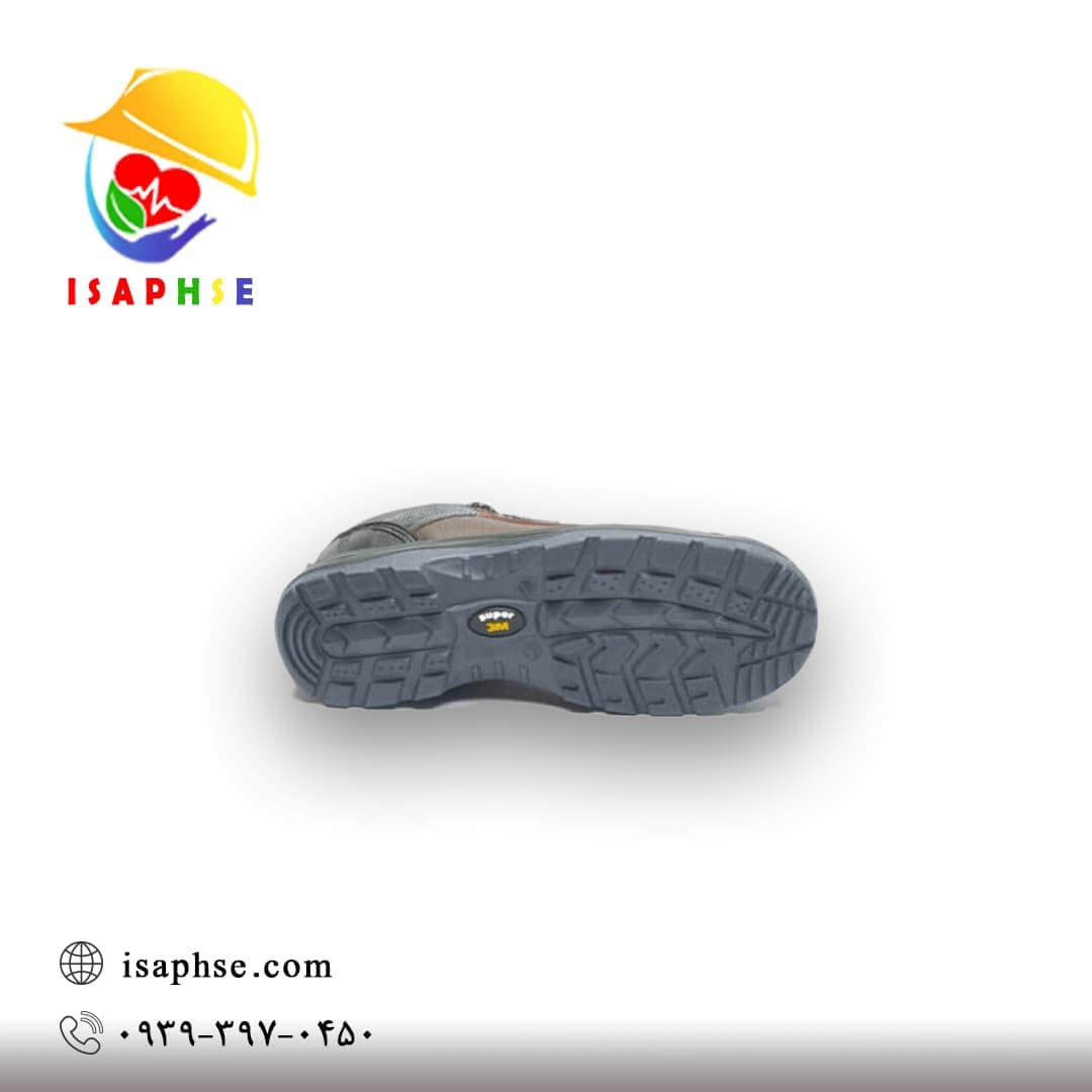 کفش ایمنی یحیی مدل پلاس مشکیSuper3M-999 — تصویر ۳