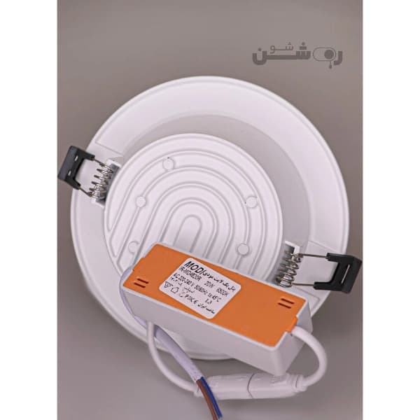 پنل بکلایت ۲۰ وات SMD دور نقره ای مودی — تصویر ۲
