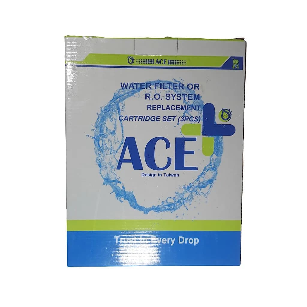 پک فیلتر 3مرحله‌ای ACE کلاسیک | فیلتر پیش تصفیه آب خانگی ۱۰ اینچ ایرانی — تصویر ۳