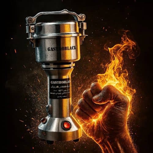 آسیاب صنعتی ۲۵۰ گرمی گاستروبلک آلمان مدل GB-1250 — تصویر ۶