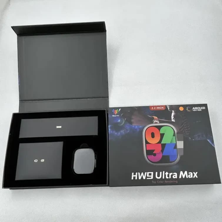 HK9 ULTRA MAX GOLD ا پک ساعت هوشمند گلد — تصویر ۶