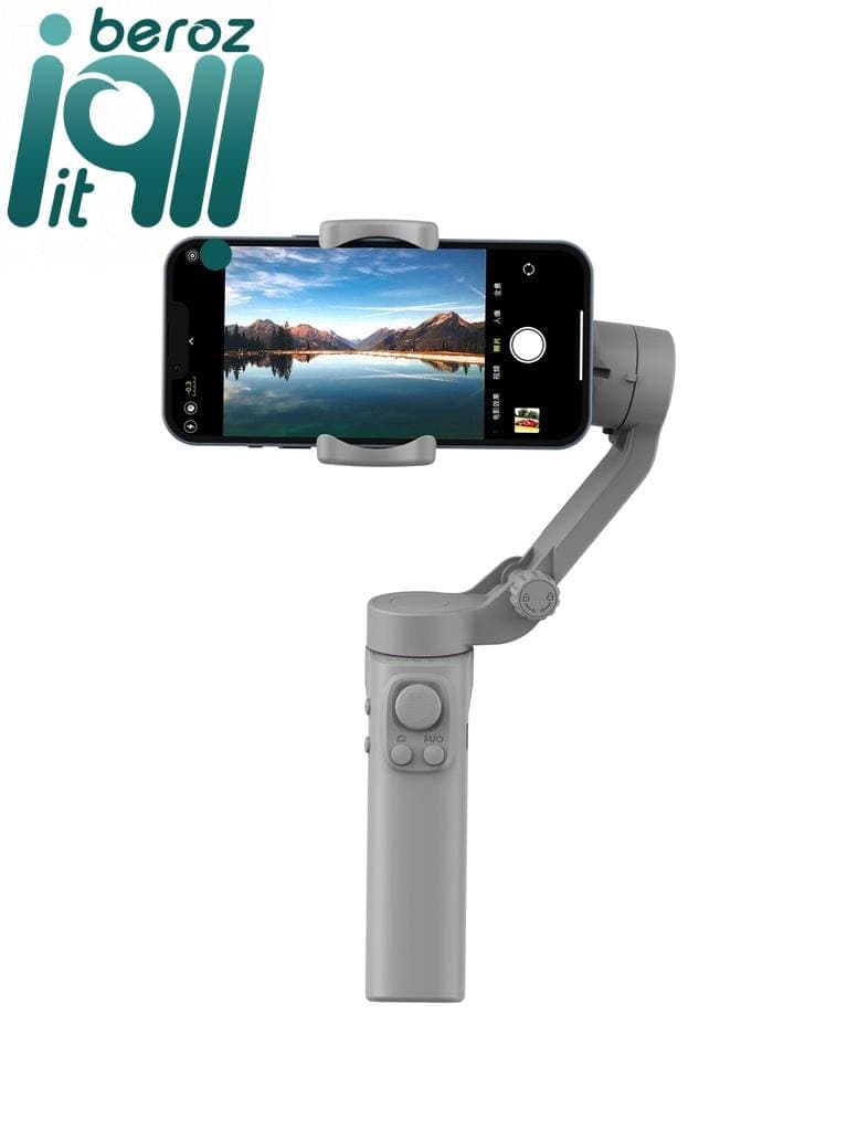گیمبال و استبلایزر موبایل پرودو PORODO 3-AXIS GIMBAL STABILIZER P5 PD-3AXGMP5 با قابلیت تشخیص چهره — تصویر ۶