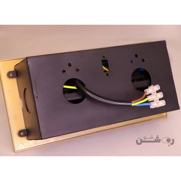 پریز توکار ملونی سه پریز کد 10016 — تصویر ۴