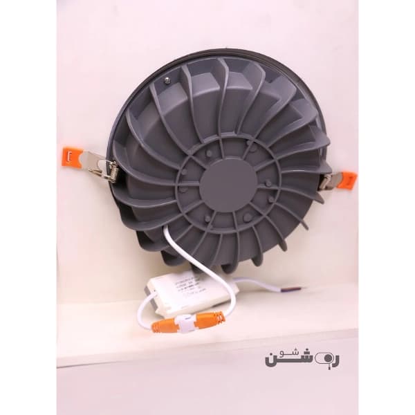 پنل بکلایت ۵۰ وات SMD توکار گرد اپتونیکا — تصویر ۲