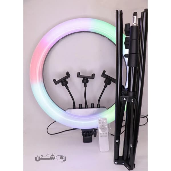رینگ لایت 45 سانتی MJ45 RGB به همراه پایه — تصویر ۶