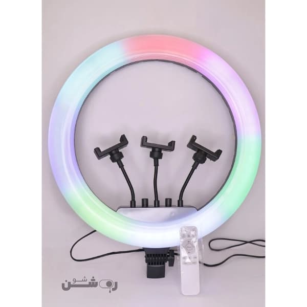 رینگ لایت 45 سانتی MJ45 RGB به همراه پایه — تصویر ۵