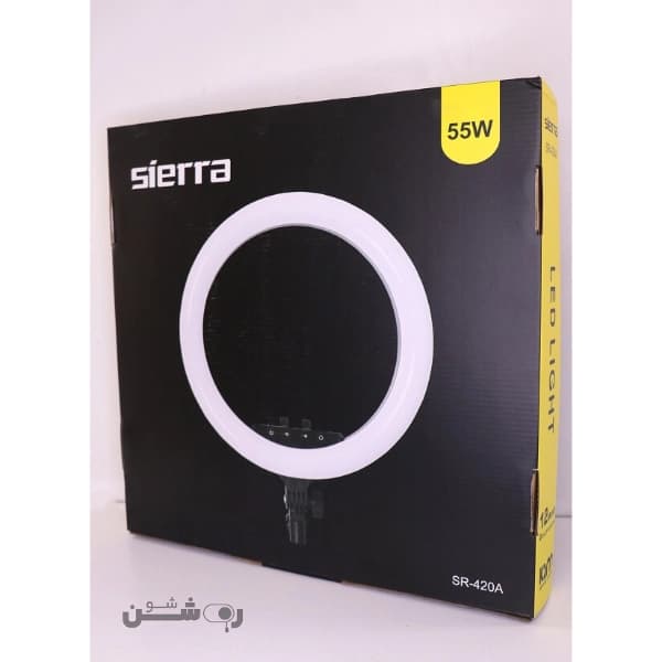 رینگ لایت مدل SIERRA SR-420A با گارانتی یکساله (همراه با پایه) — تصویر ۴