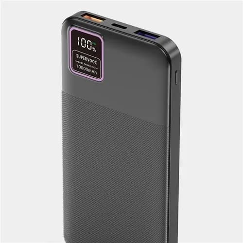 پاوربانک ۱۰۰۰۰ پرودو PORODO BLUE QUICK CHARGE POWER BANK PB-22WPB10K توان ۲۲.۵ وات — تصویر ۳