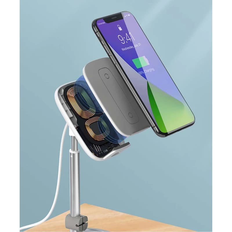 هولدر و پایه نگهدارنده رومیزی بیسوس Baseus literary youth desktop bracket SUWY-01 — تصویر ۱۰