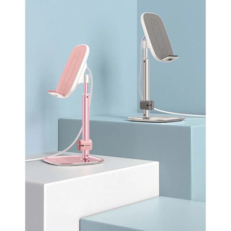 هولدر و پایه نگهدارنده رومیزی بیسوس Baseus literary youth desktop bracket SUWY-01 — تصویر ۵