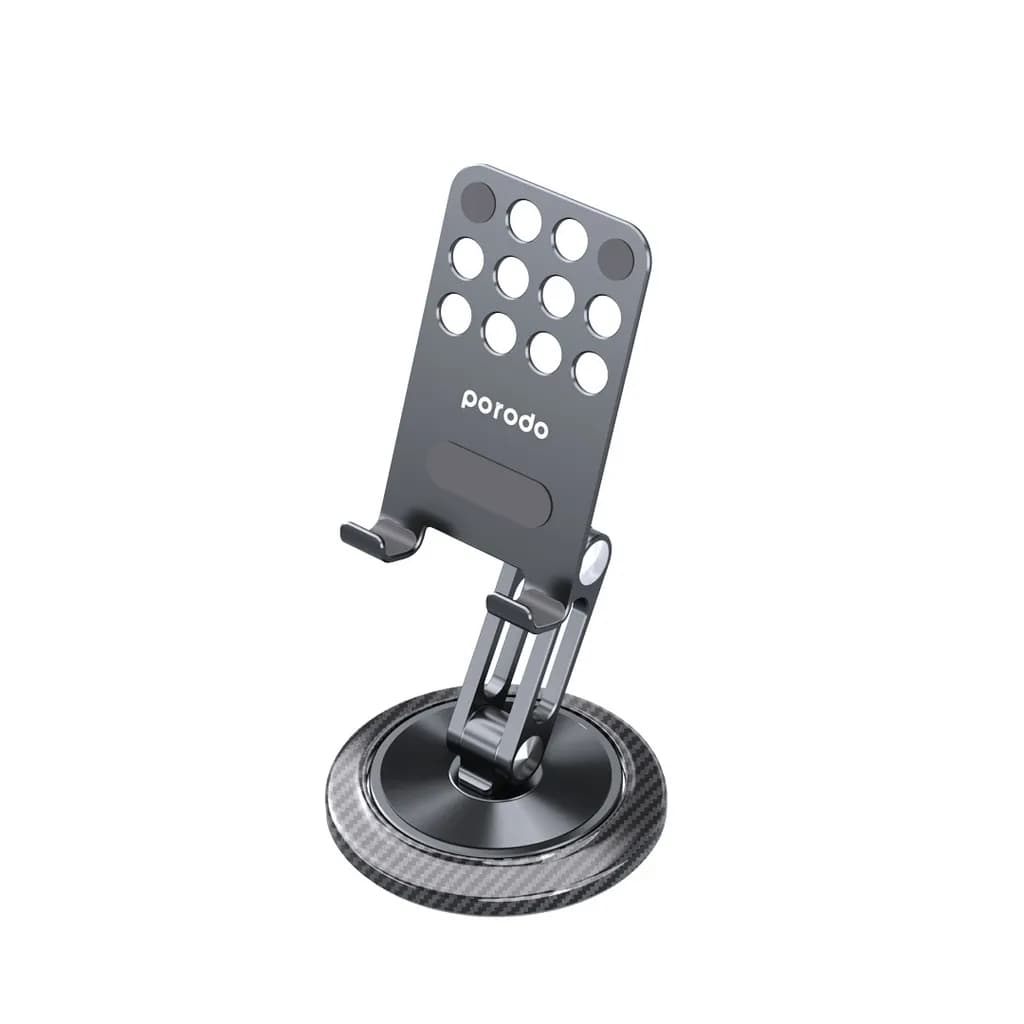 هولدر و پایه نگهدارنده رومیزی ۳۶۰ درجه پرودو Porodo PD-ACPS360 Phone Stand — تصویر ۵