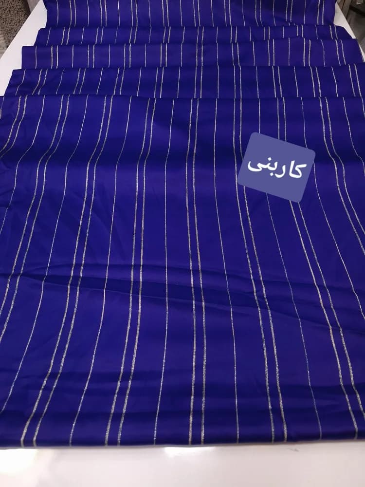 پارچه ساتن سیلک سیم دار — تصویر ۴
