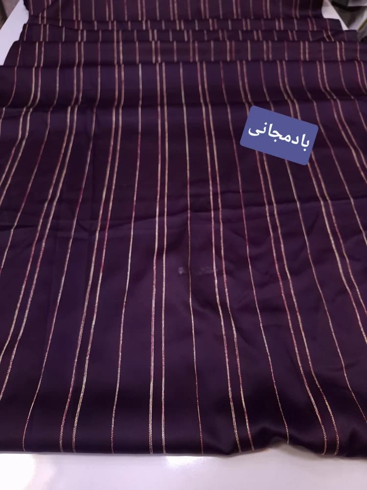 پارچه ساتن سیلک سیم دار — تصویر ۷