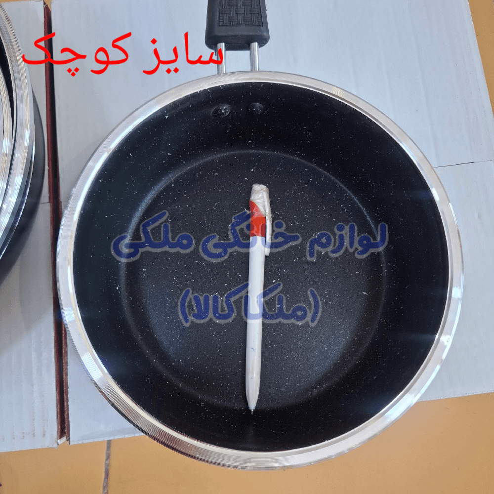 ۳تابه گرانیتی تک دسته — تصویر ۳