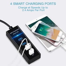 هاب USB 3.0 با 4 پورت ا USB 3.0 4Port Hub — تصویر ۸