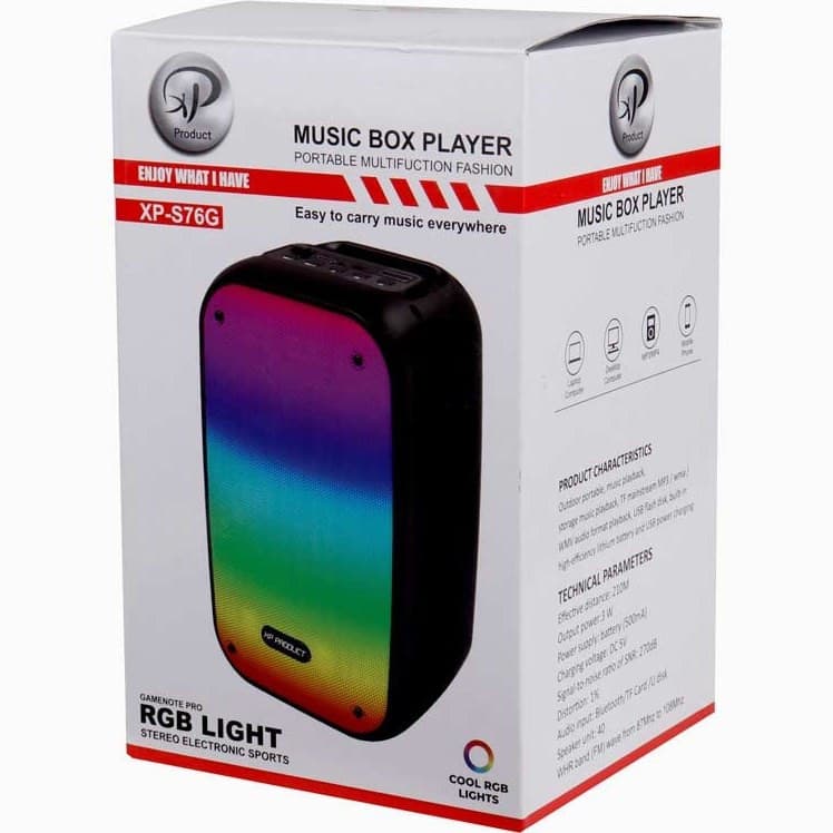 اسپیکر بلوتوثی رم و فلش خور XP-S76 — تصویر ۸