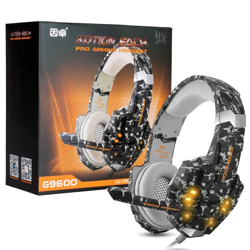 هدست مخصوص بازی کوشن ایچ مدل G9600 — تصویر ۹