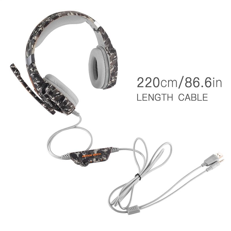 هدست مخصوص بازی کوشن ایچ مدل G9600 — تصویر ۱۱