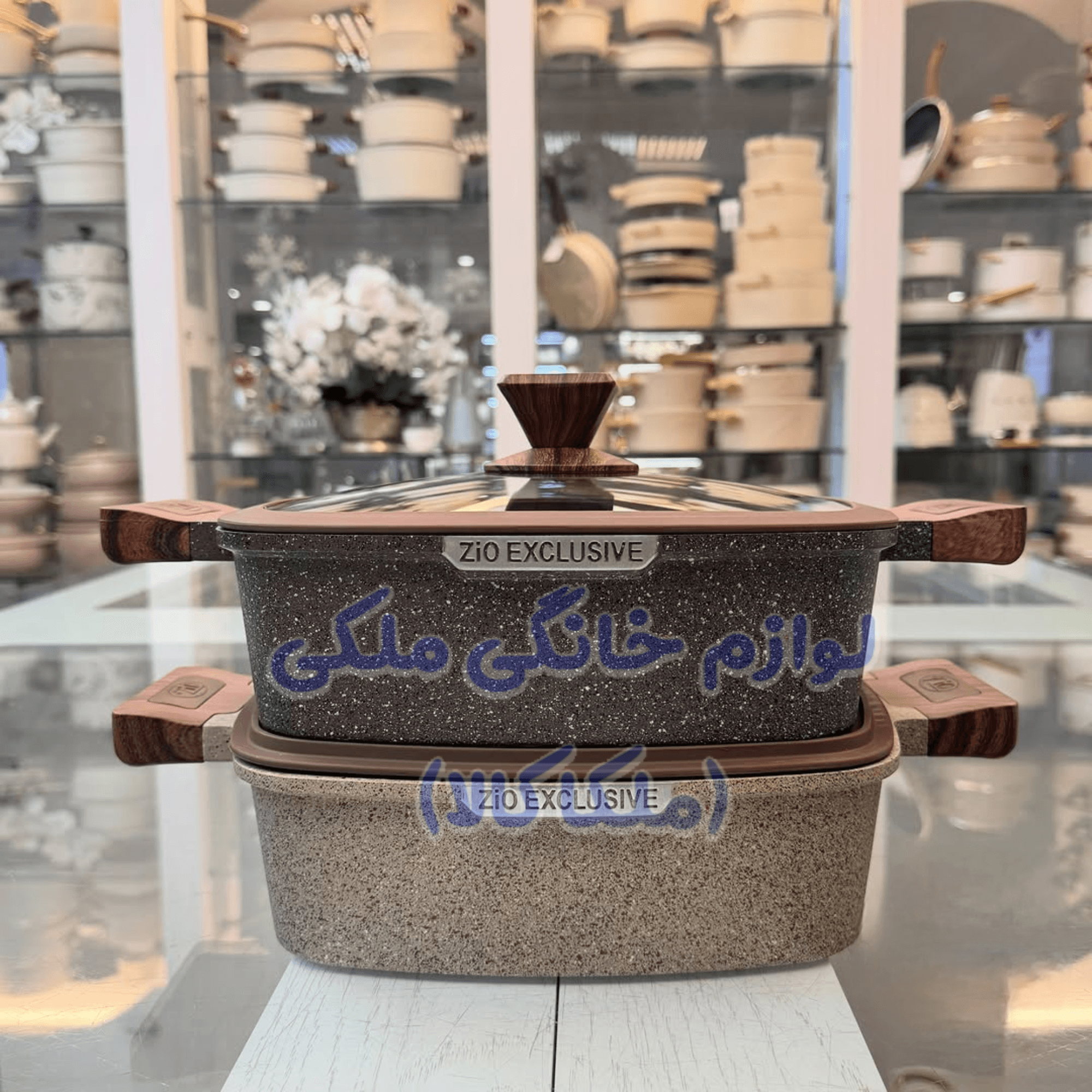 تابه تک مربع زیو ترکیه سایز ۲۶ مدلLC-8352 — تصویر ۶