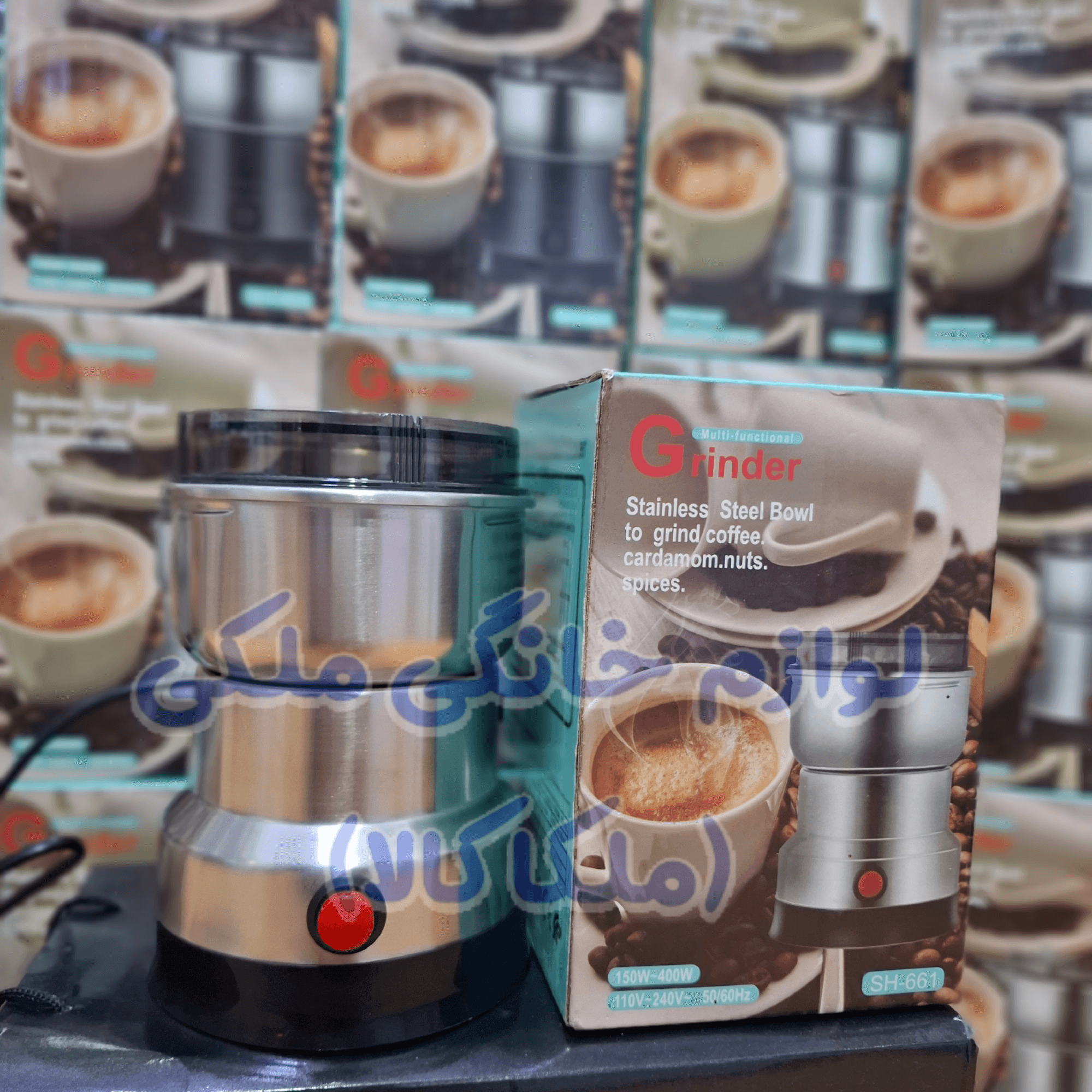 آسیاب برقی گریندر ۱۵۰ گرمی موتور مسی — تصویر ۵