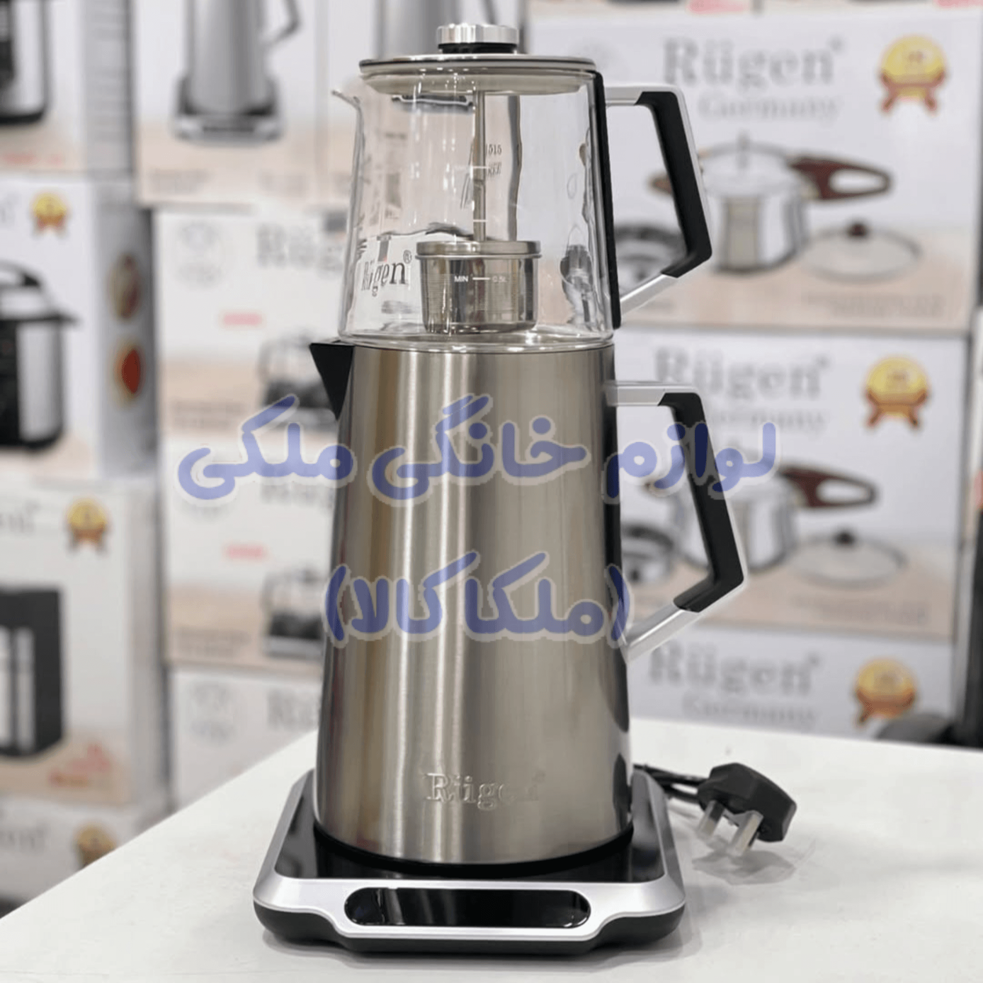 چای ساز روهمی روگن اصل آلمان مدل RU-1515 — تصویر ۷