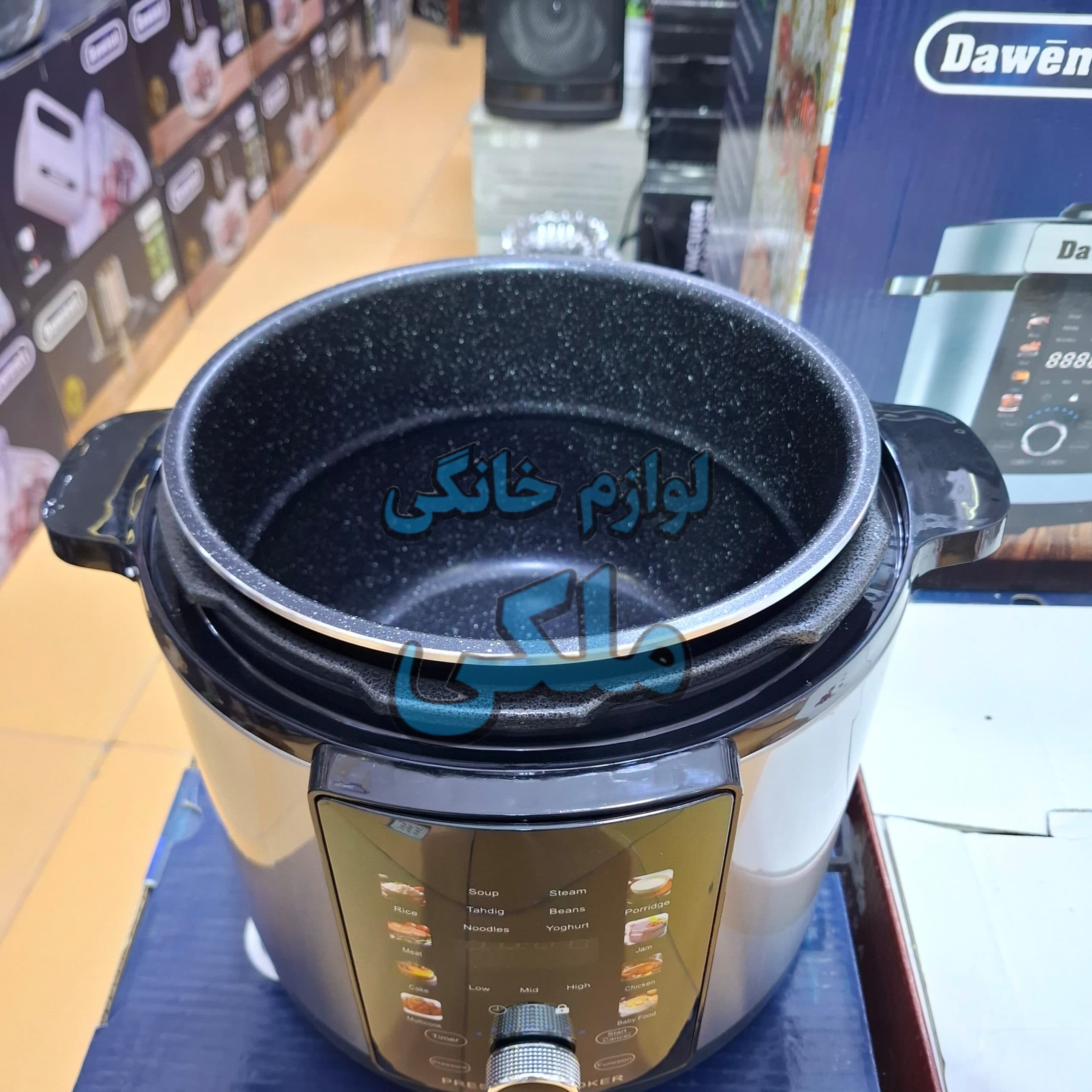 زودپز برقی داونتی مدل DW5010 منو رنگی — تصویر ۳