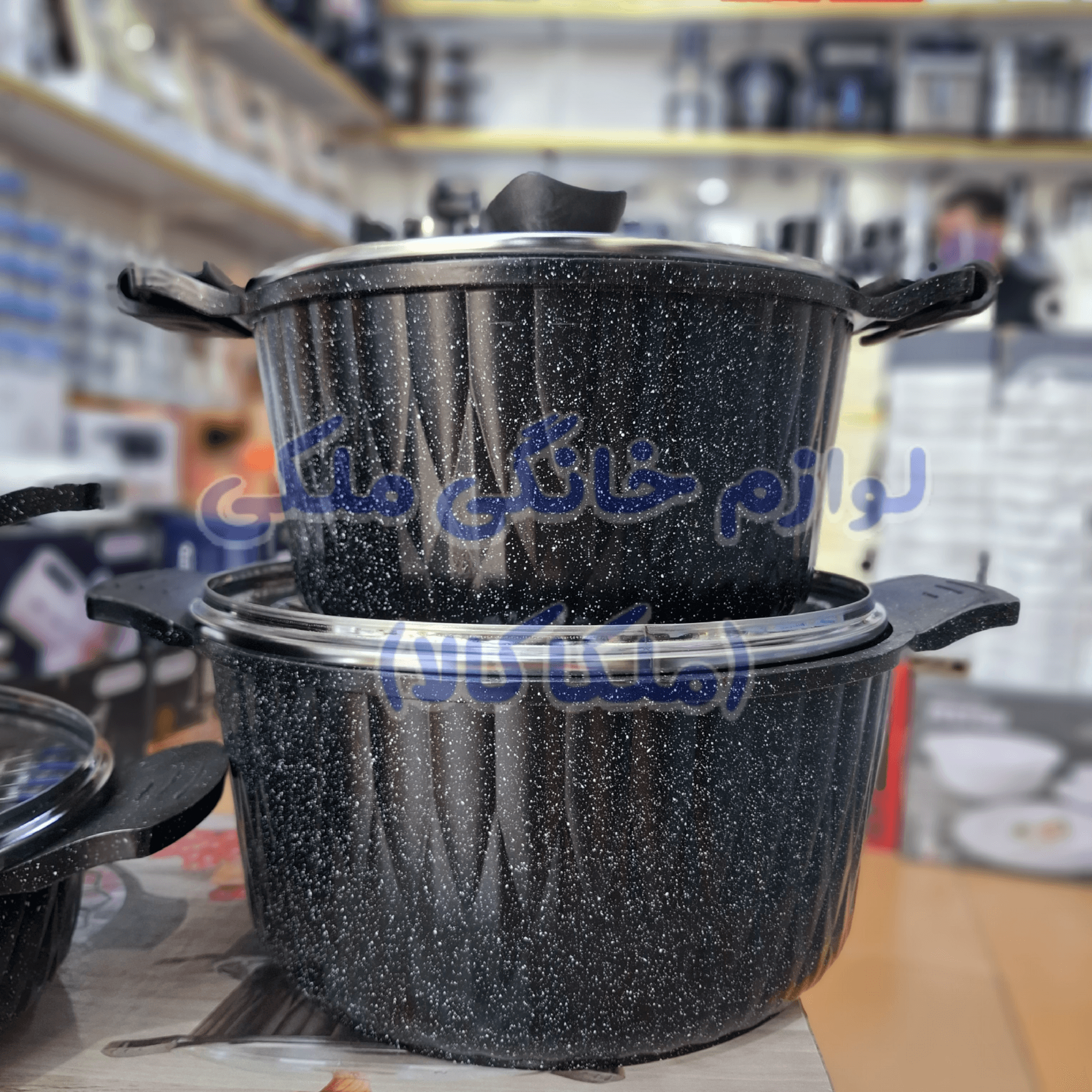 سرویس قابلمه ۱۰ پارچه گلدن لایف (دلوان) چدن ضخیم — تصویر ۱۱