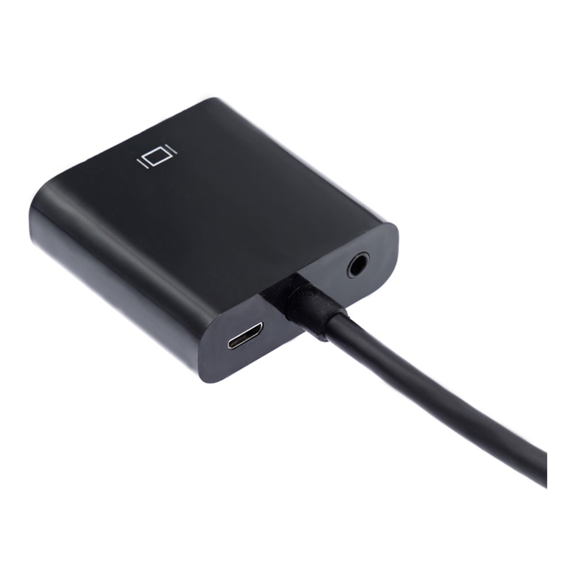 کابل مبدل hdmi به vga 2114 micro usb power black hdmi MAXGO — تصویر ۵