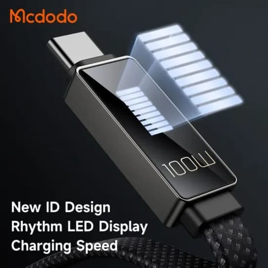 کابل Type C مک دودو مدل Mcdodo CA-4980 توان ۱۰۰ وات — تصویر ۲