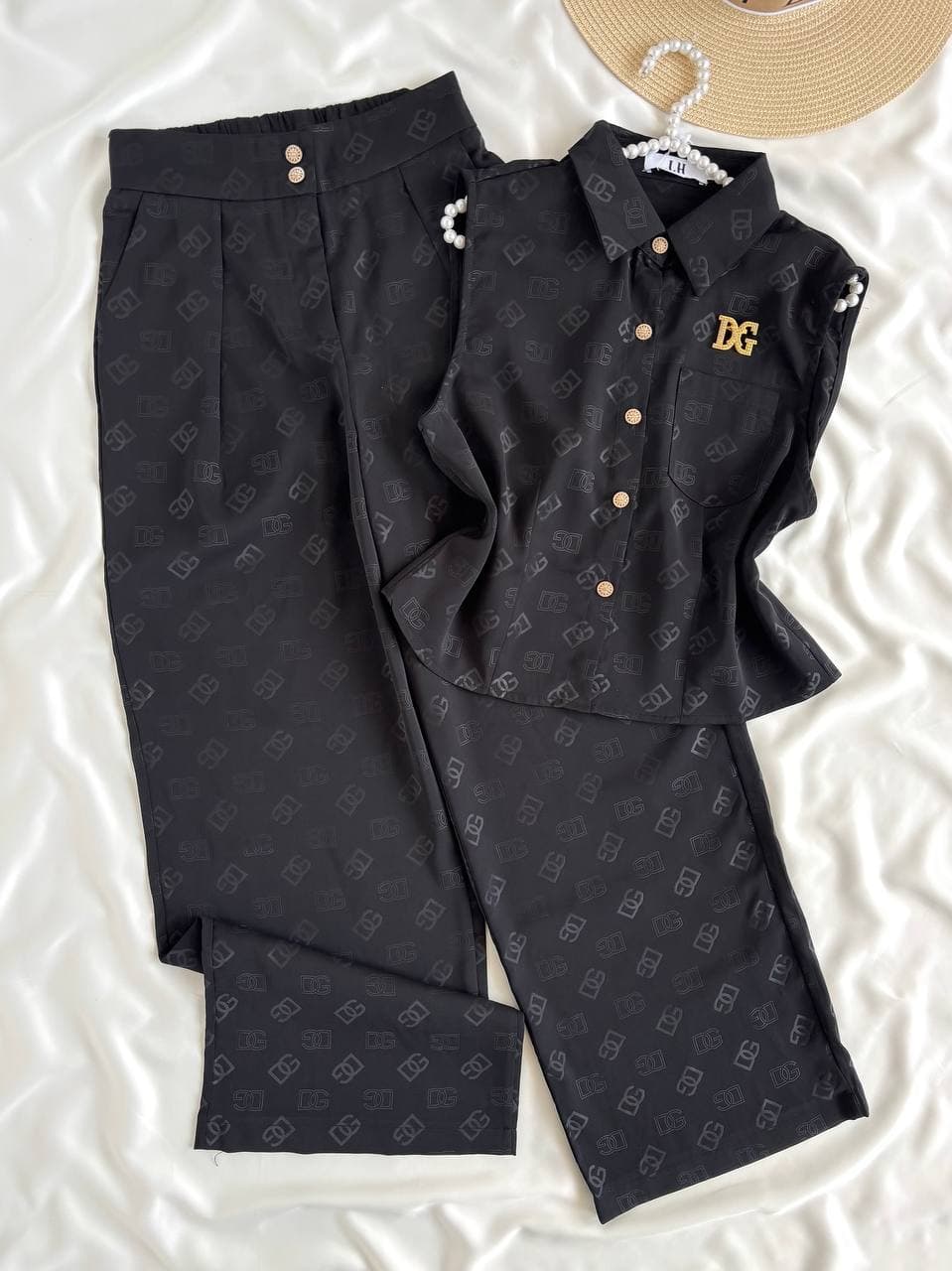ست وست و شلوار D&G وارداتی 9532-03 — تصویر ۶