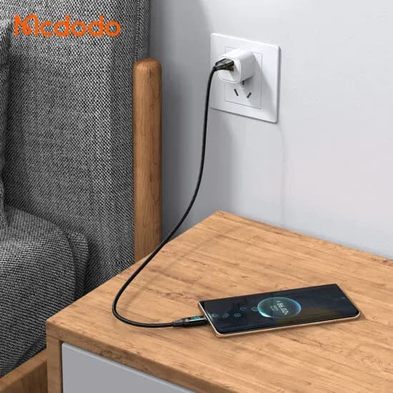 کابل Type C مک دودو Mcdodo CA-1080 Digital HD Super Charge Data cable طول ۱.۲ متر توان ۶۶ وات — تصویر ۳