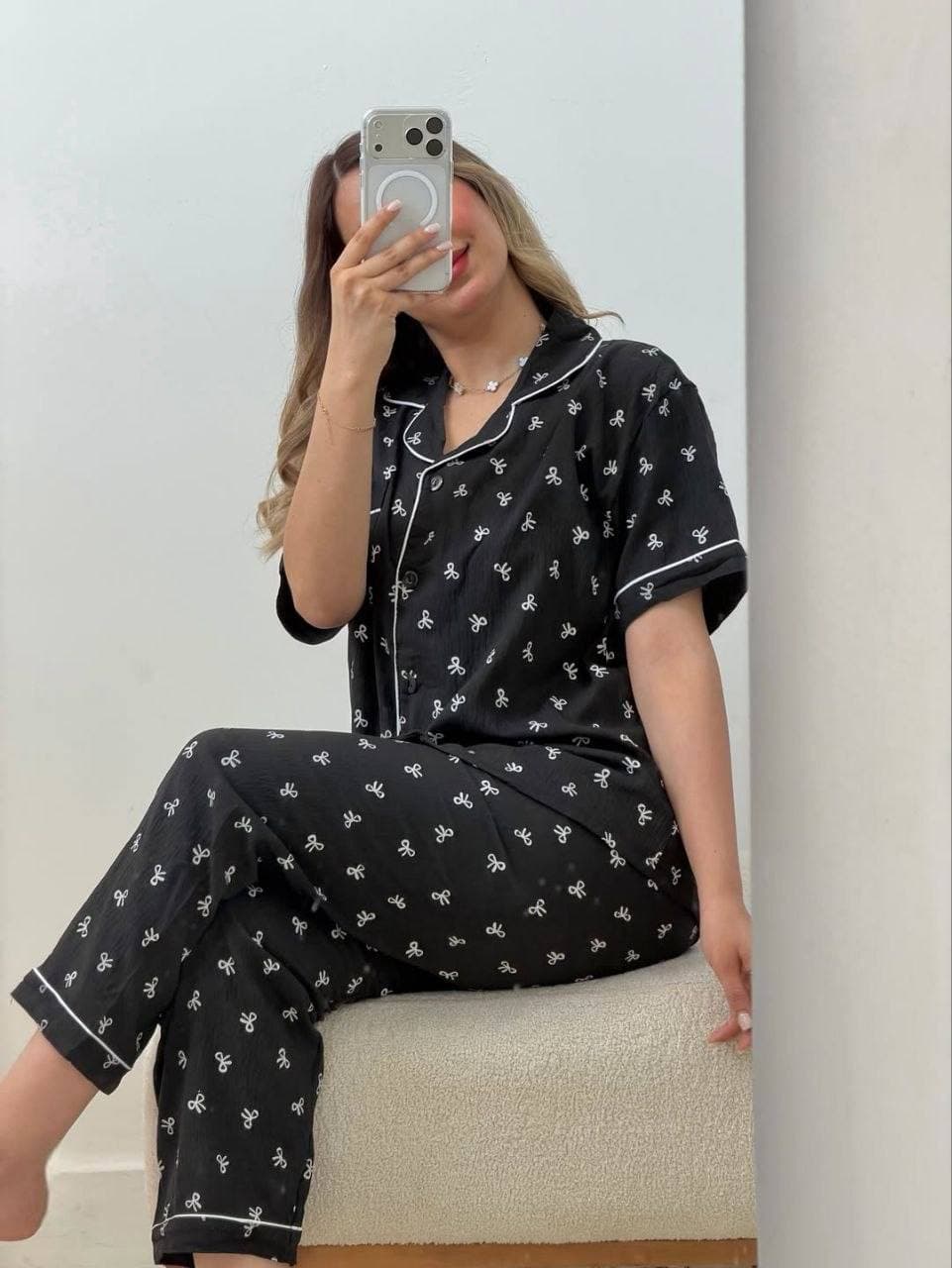 ست سه‌تیکه پیراهن، شرتک و شلوار 9509-03 — تصویر ۷