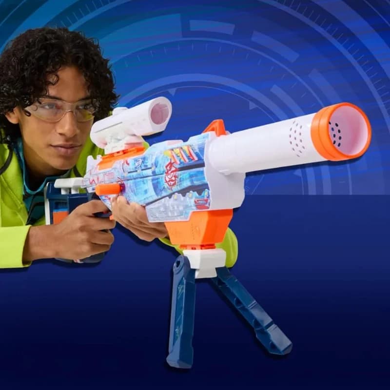 تفنگ بازی نرف مدل Loadout Arctic Zerostriker Blaster — تصویر ۱۲