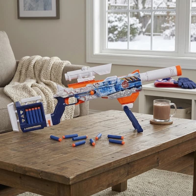 تفنگ بازی نرف مدل Loadout Arctic Zerostriker Blaster — تصویر ۵