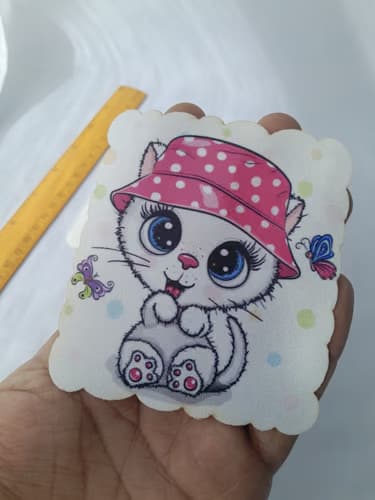 تکه دوزی حرارتی گربه — تصویر ۶