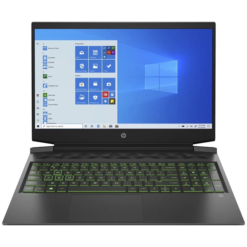 لپ تاپ 16 اینچی اچ پی Pavilion 16 Gaming | Core i5 – 10300 H | RAM 16GB | 512GB ssd | 4GB Nvidia GTX 1650 Ti