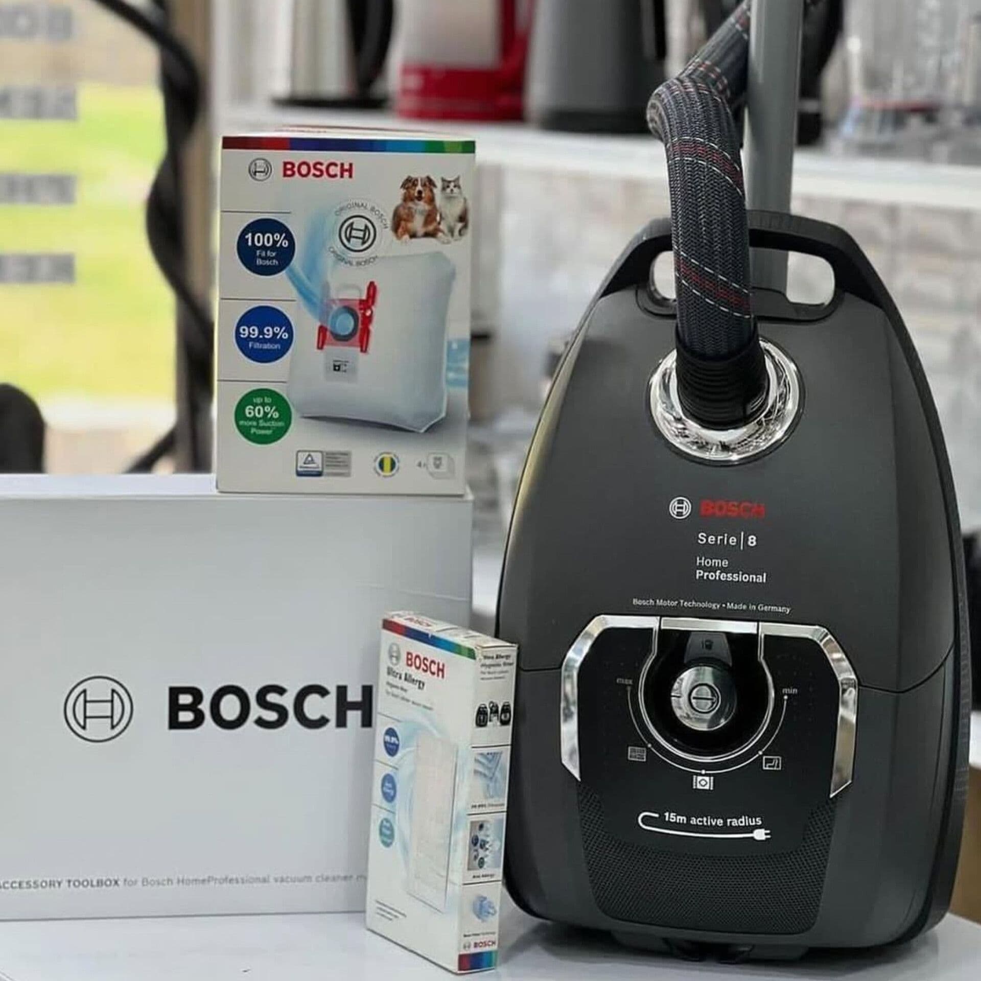 جاروبرقی بوش مدل BGL8PRO5 سری 8 اصل — تصویر ۸