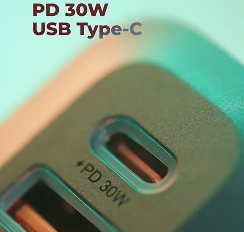 شارژر فندکی گرین لاین Green Lion Triple QC and PD Car Charger GN100WPDQCBK توان ۱۰۰ وات — تصویر ۲