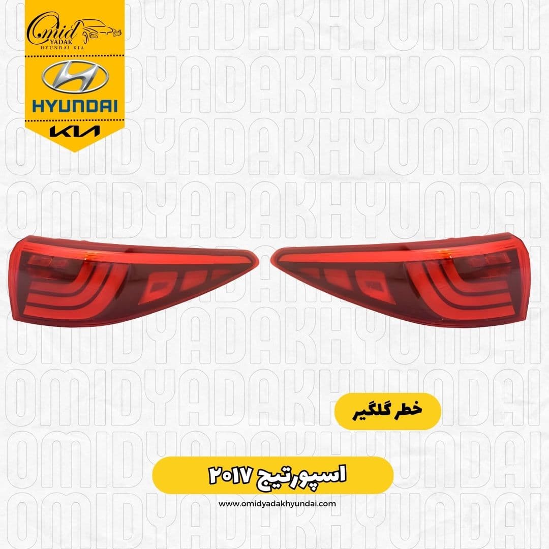 خطر گلگیر اسپورتیج ۲۰۱۷ استوک اصلی | خطر گلگیر اسپورتیج ۲۰۱۷ — تصویر ۲