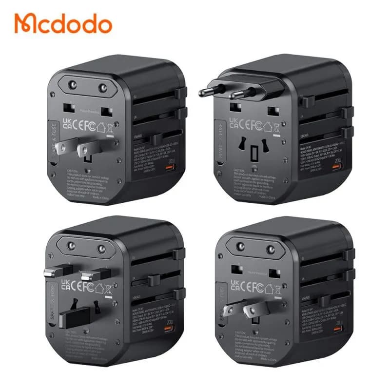 شارژر دیواری و مبدل برق مک دودو Mcdodo CP-3471 توان ۲۰ وات — تصویر ۲