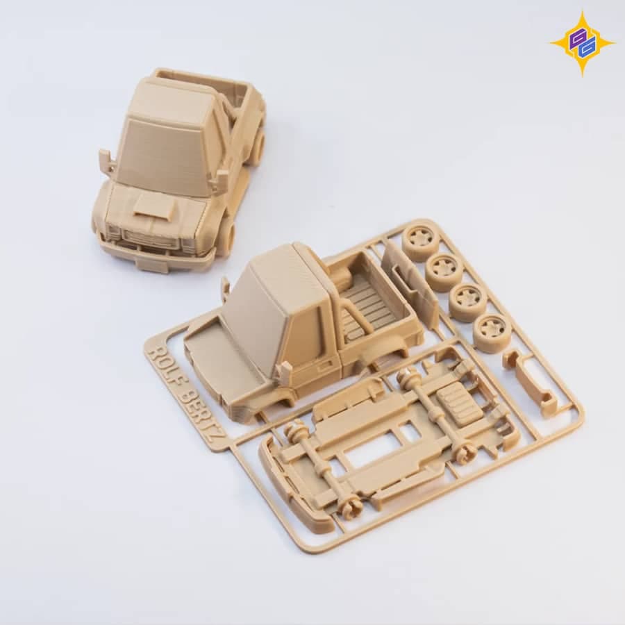 کیت ماکت ماشین شورلت وانت تون اختصاصی | Tooned Chevrolet Truck Kit Card — تصویر ۸
