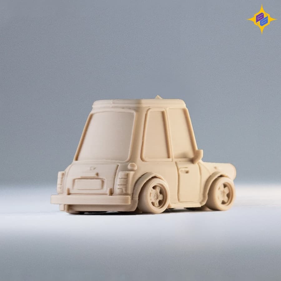 کیت ماکت ماشین مینی کوپر کلاسیک تون اختصاصی | Tooned Mini Cooper 1.3i Kit Card — تصویر ۳