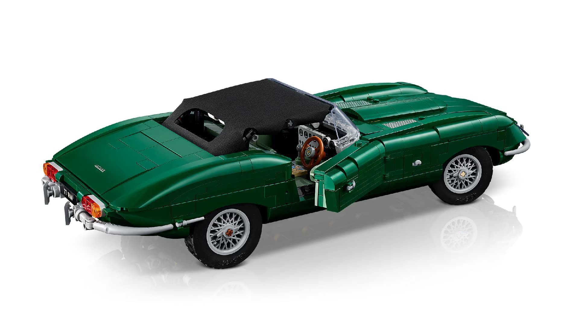 لگو آیکانز جگوار E-Type کد 11381 — تصویر ۲