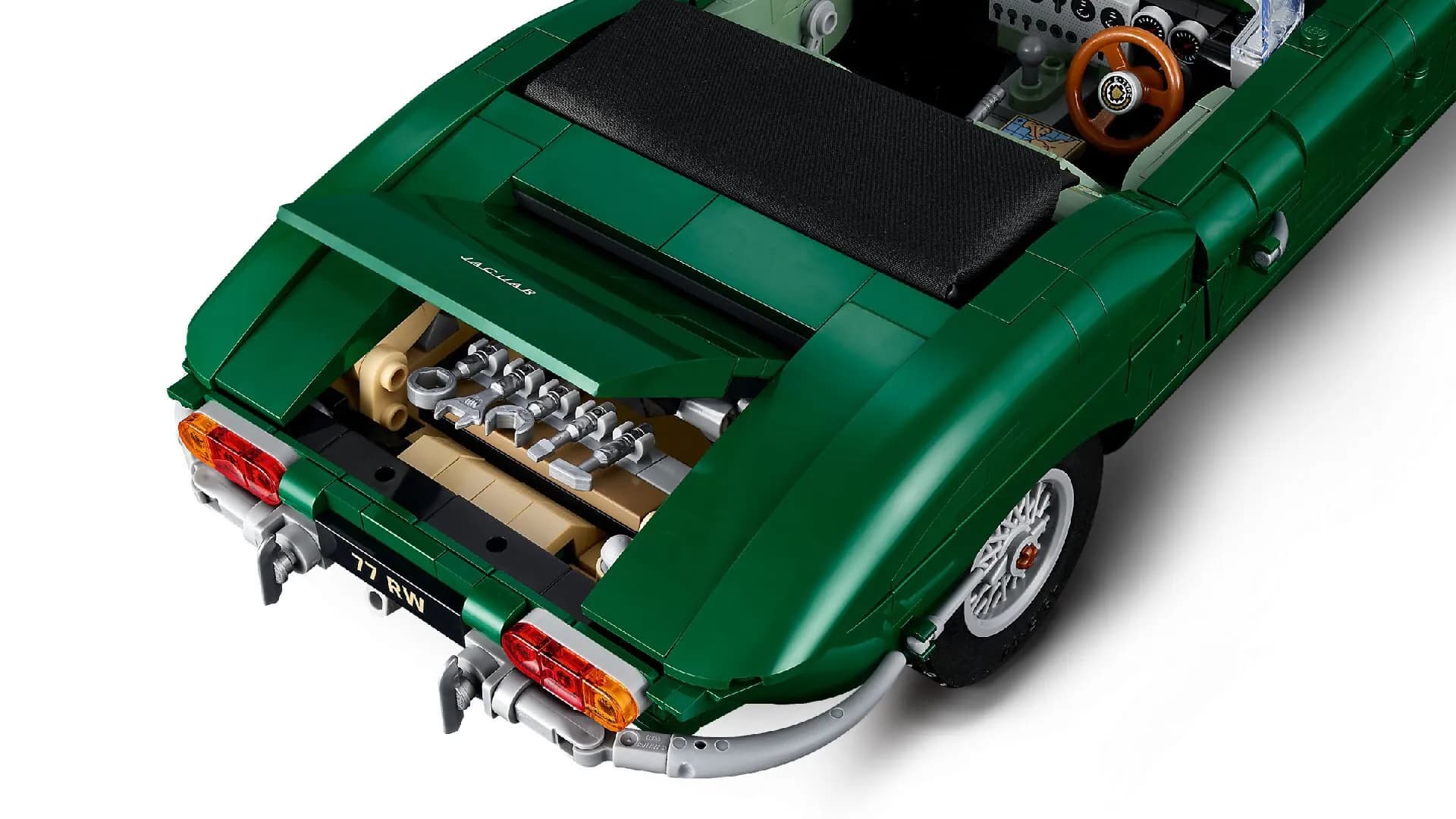 لگو آیکانز جگوار E-Type کد 11381 — تصویر ۴