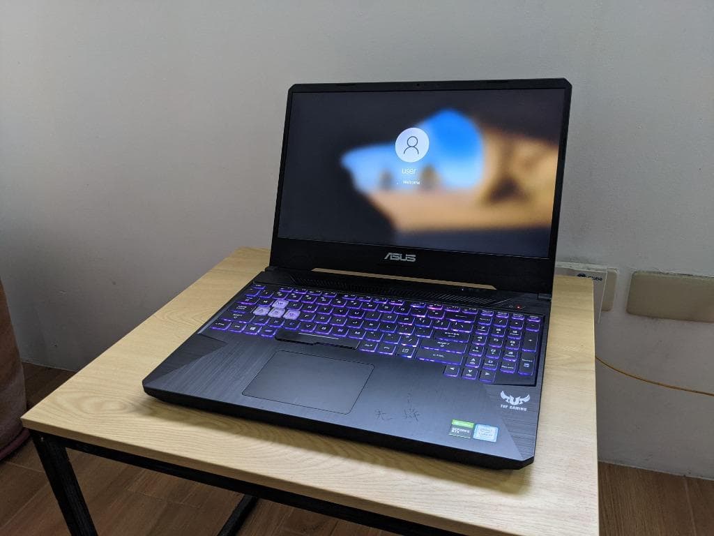 لپ تاپ 15 اینچی ایسوس TUF FX 95 GT | Core i7 – 9750 H | RAM 16GB | 512GB ssd | 4GB Nvidia GTX 1650 — تصویر ۴