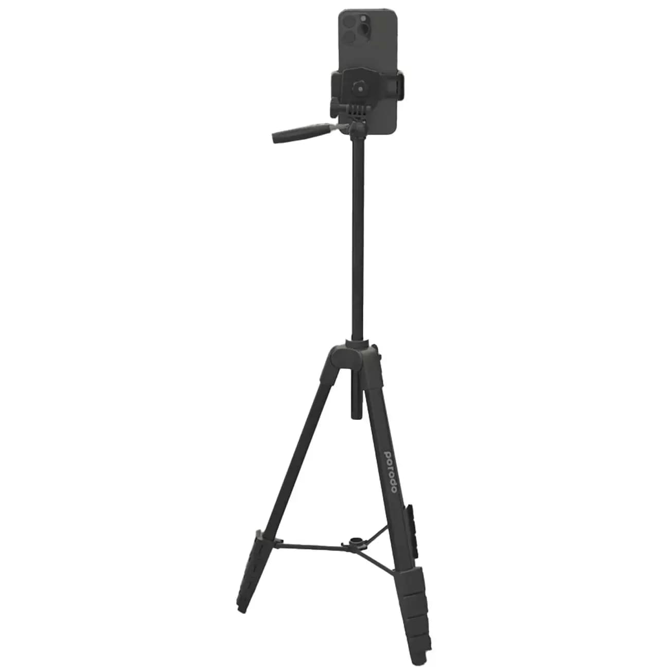 سه پایه دوربین و موبایل پرودو Porodo Professional Gimbal Tripod PD-TRPAL — تصویر ۸