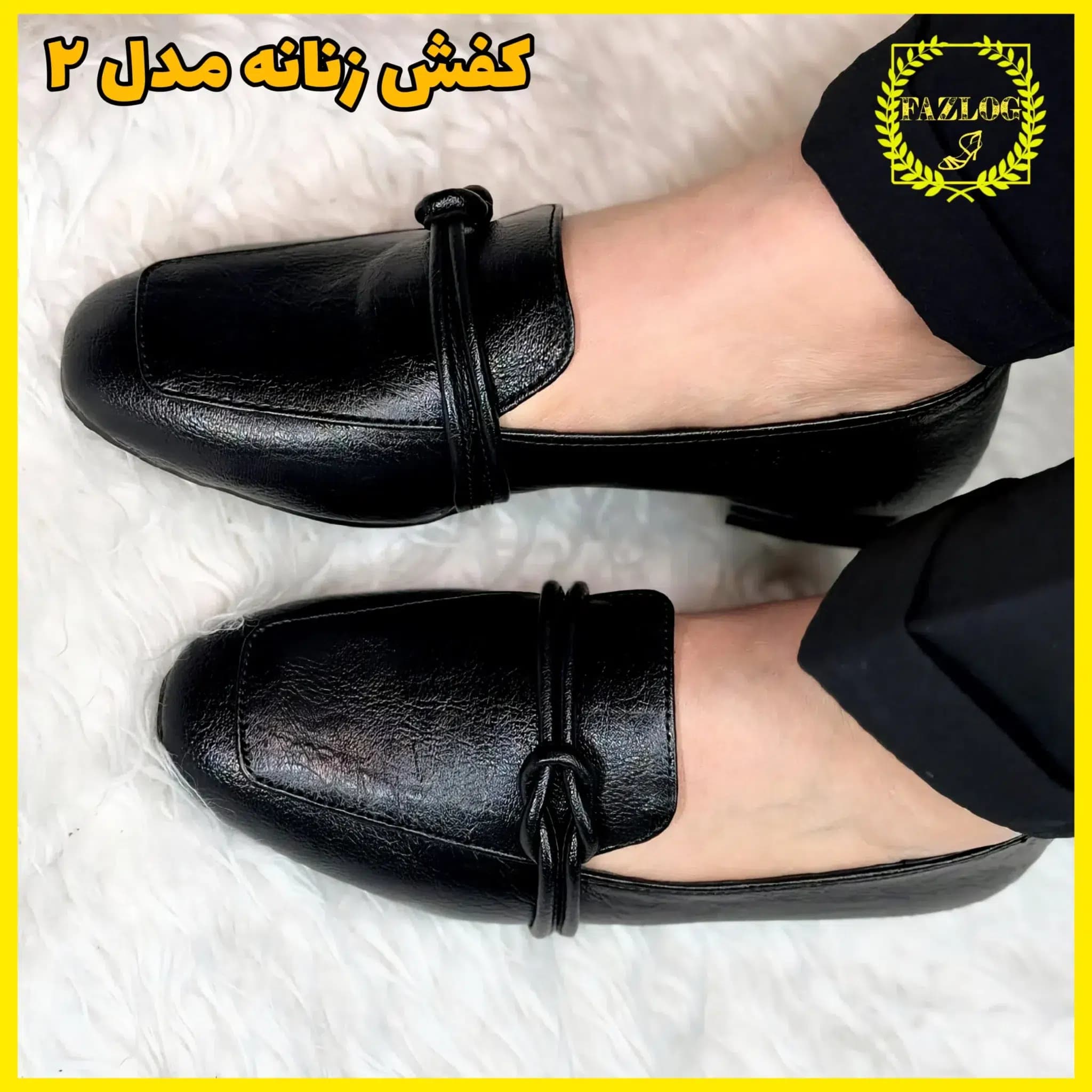 کفش کالج زنانه جدید و شیک خوکی پیگ — تصویر ۶